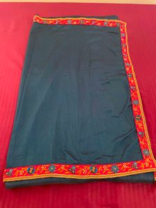 Embroidered Saree with Blouse