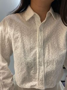 Zara Open Back Long Sleeve Shirt