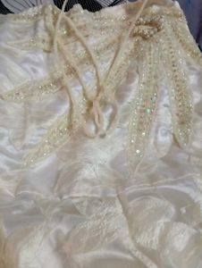 Embellished White Lehenga Choli