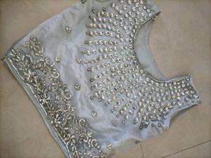 Grey Heavy Work Lehenga ✨