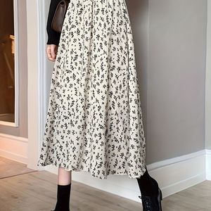 Floral Midi Skirt