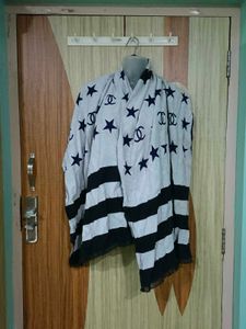 Chanel Stars &amp; Stripes Scarf