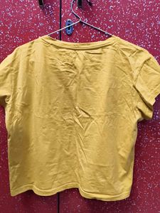 Yellow Graphic Print T-Shirt