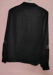 Chic Black Sheer shirt