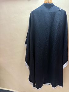 Embroidered Black kaftan abaya