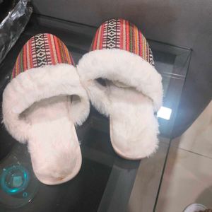 Cozy Striped Slippers