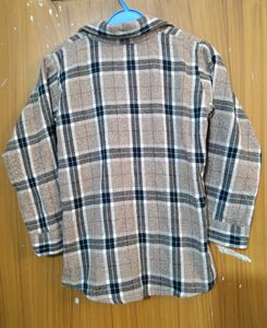 Brown woolen shirt
