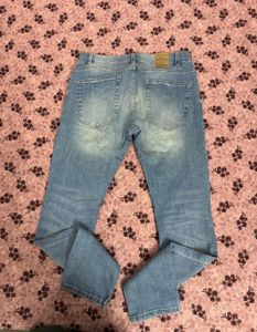 Only &amp; Sons Men's Classic Fit Distressed Jeans