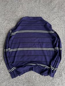 Striped V-Neck Sweater