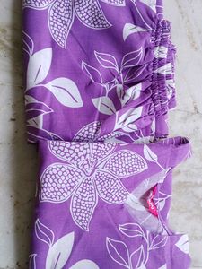 😉💕Vibrant Purple Floral Print Kurta😉💕