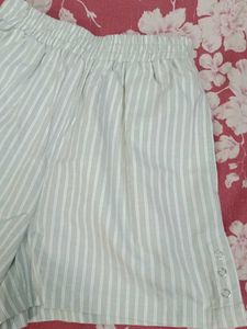 Women's Striped Shorts