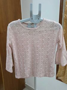 Chic Lace Bell Sleeve Top