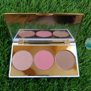 PACK OF 1 Shade Face Palette - Blush, Bronzer & Hi