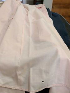 Basics Slim Fit Pastel Pink Men's Shirt