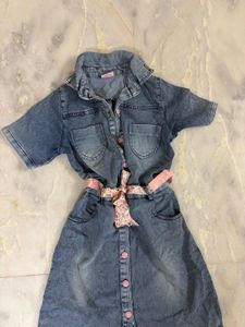 denim dress