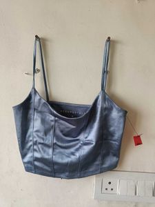 Aeropostale Satin Corset Top