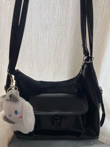Adjustable Buckle Crossbody Bag