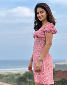 Pink Floral Dress