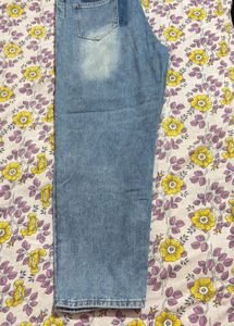 blue denim jeans