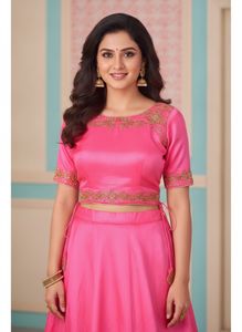 Embellished Silk frock   size 28