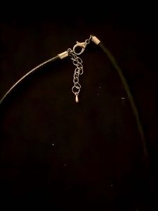 Unique Geometric Wood &amp; Fabric Necklace
