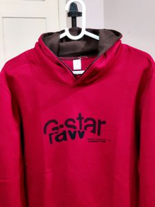 💥BUY1GET1💥 red hooded sweatshirt