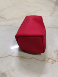 Mac Bride Hot Red Vanity Leather Bag..