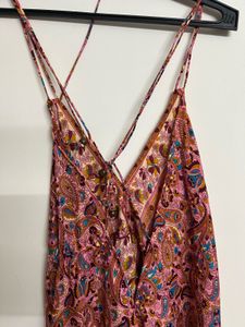Boho Floral Print Maxi Dress