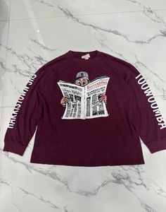 Graphic Print Long Sleeve Tee