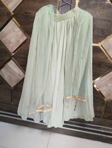 Elegant Light Green Ethnic sharara and chunni