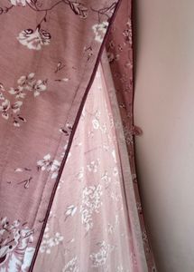 Floral Print Robe