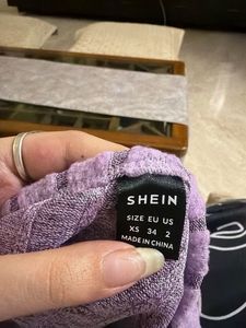 Purple Ribbed Cami Top