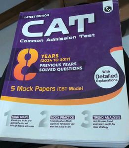 CAT Common Admission Test Prep Book