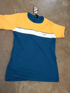Yellow Blue Sports Wear