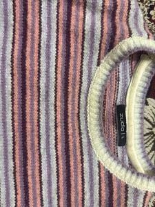 Cozy Striped Knit Sweater