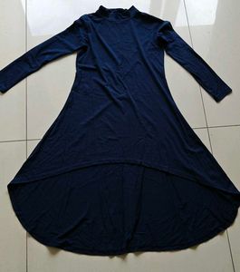 High low midi body hugging dress