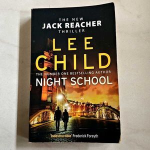 Night School Book by Lee Child - Jack Reacher