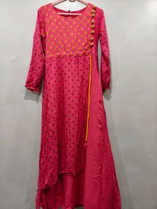 Beautiful Pink Kurti