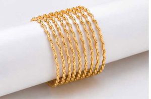 Elegant Gold Plated Twisted Bangles
