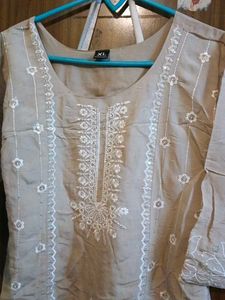 Elegant Embroidered Kurta Set