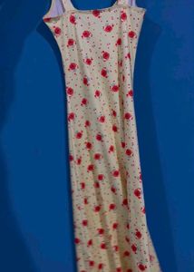 Cute Floral Maxi Dress