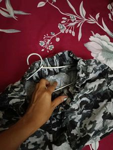 Camo Print Mini Skirt