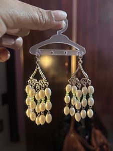 Elegant Pearl Drop Earrings