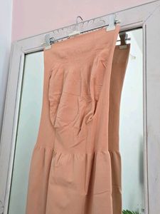 Clovia Saree Shapewear with Side Slit in Nude