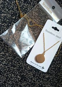 Butterfly Stainless Steel Pendant Necklace