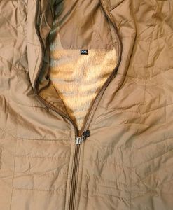 SALE:BEIGE WINTER PUFFER JACKET