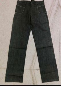 Y2K Back Pocket Embroidery Denim