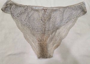 Lace Trim Bikini Briefs