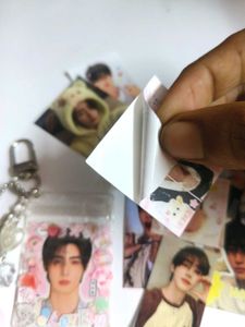 enhyphen sunghoon bagcharm + stickers