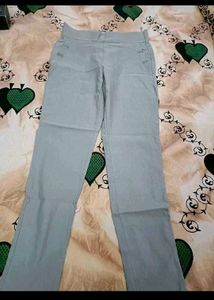 Light Grey Casual Pants
